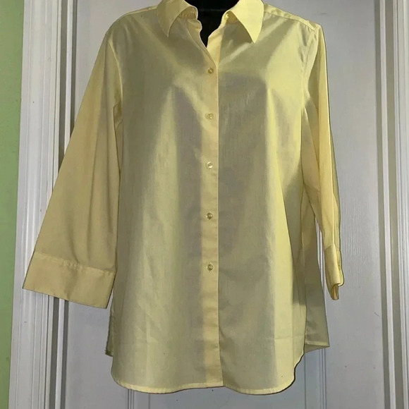 Foxcroft NYC 3/4 sleeve blouse. - Picture 1 of 5